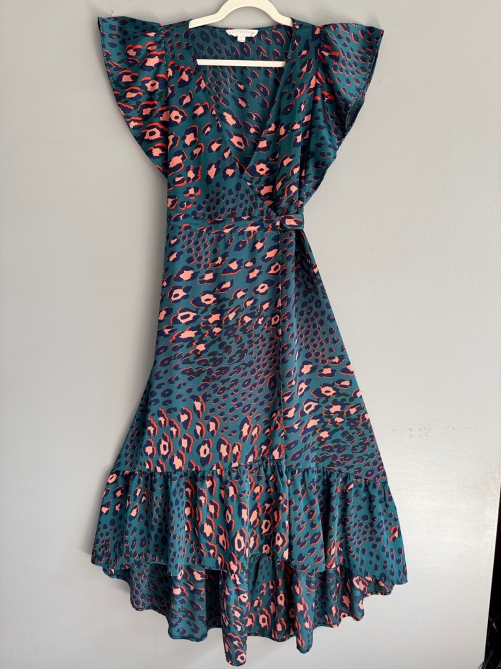 Lovestitch silky wrap dress